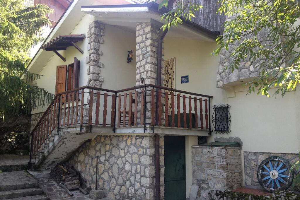 Esclusivo Chalet Immerso Nel Verde Filettino Εξωτερικό φωτογραφία